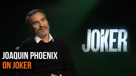 Joaquin Phoenix Interview | JOKER - YouTube