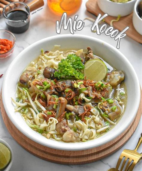 Resep Mie Kocok Bandung dari @jeehan_kitchen