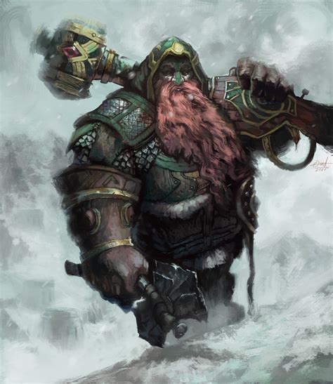 ArtStation - Dwarf mountaineer