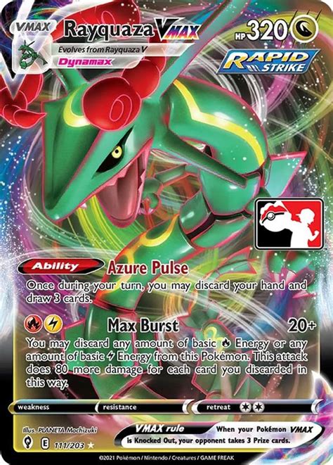 Rayquaza VMAX - Prize Pack Series Cards - Pokemon