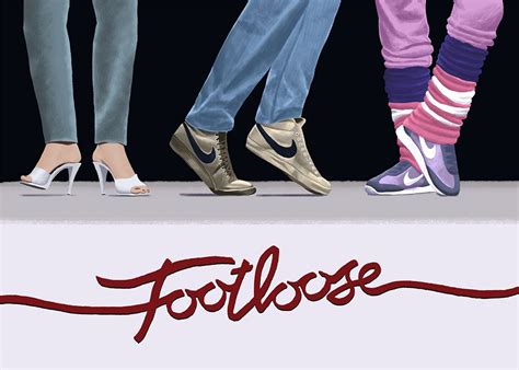 Footloose Art Print / 80s Movie Illustration in 2021 | 80s movies, Movies, Footloose movie