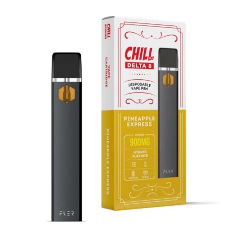 Chill Plus Delta-8 THC Disposable Vaping Pen - Pineapple Express - 900mg