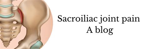 Sacroiliac joint pain - A blog - Lee Clarke Osteopath