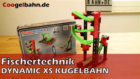 Fischertechnik Dynamic XS: Kleine Kugelbahn mit drei Modellen