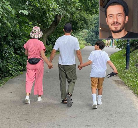 Orlando Bloom Enjoys Family Stroll with Katy Perry and Son Flynn