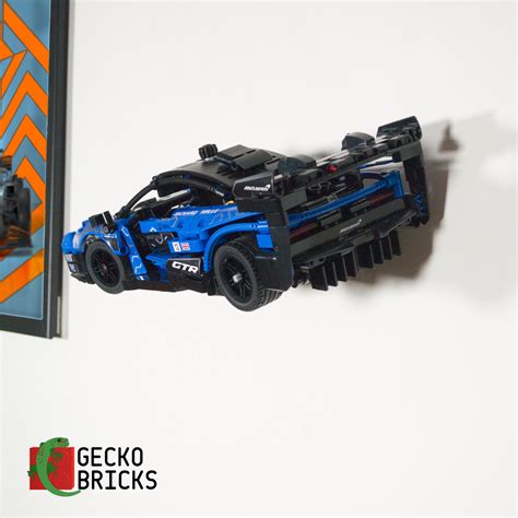 STL file Gecko Bricks Wall mount for LEGO Technic McLaren Senna GTR ...