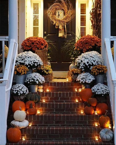 pumpkins-mums-classic-front-porch-decor - The Glam Pad