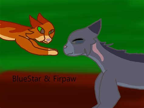 Bluestar & Firepaw | Warrior Cats