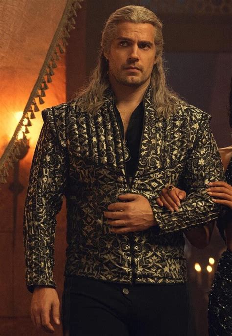 The Witcher Henry Cavill Floral Jacket - Free Shipping Wolrdwide