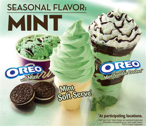 Carvel Brings Back Oreo Mint Ice Cream | Brand Eating
