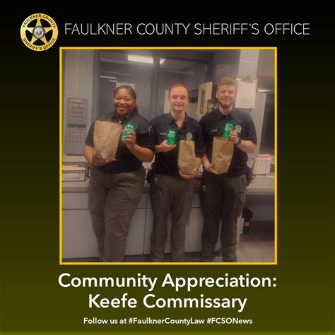 Community Appreciation: Keefe Commissary (05/12/2023) - Press Releases ...