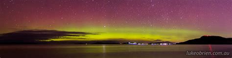 The Southern Lights, Tasmania - Luke O'Brien Photography