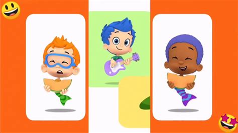 The Bubble Guppies Song Fruits and Veggies Yummy in my Tummy. Kids Song. 10 min. Yaaay - YouTube