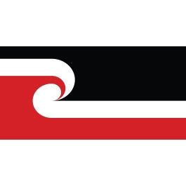 Maori Flag 1800mm x 900mm (Knitted)