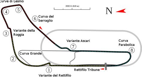 Image - Monza track map.svg.png | World of Cars Wiki | FANDOM powered ...