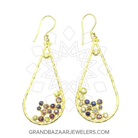 24 Karat Gold Earrings GBJ296ER32190