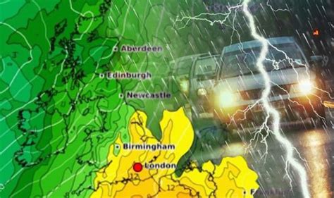 Met Office forecast: Thunderstorms to hit UK as temperatures soar to ...