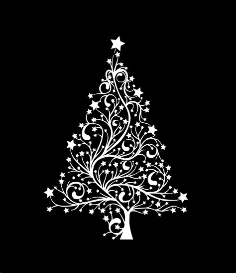 Christmas Tree Modern Card Free Stock Photo - Public Domain Pictures