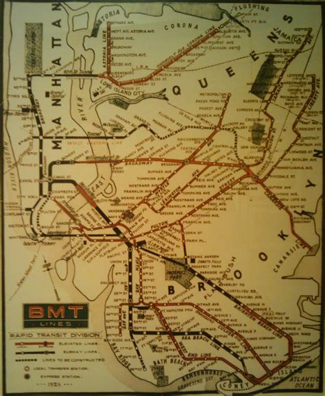 New York BMT c 1925 | New York Subway Museum Black is Subway… | Flickr