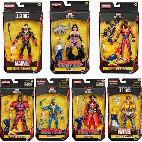 High-Res Hasbro Marvel Legends Deadpool wave leaked! – YBMW