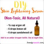 DIY Skin Lightening Serum – Natural, Non-Toxic - beautymunsta - free natural beauty hacks and more!