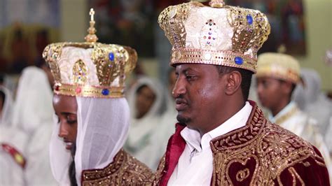 Dn. Dawit Fantaye + Meron Tesfaye Wedding Sample: Ethiopian Orthodox Tewahedo Church - YouTube