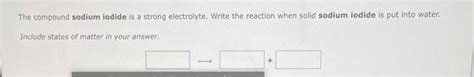 Solved The compound iron(II) sulfate is a strong | Chegg.com