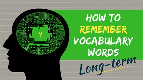 Study hack: How to remember vocabulary words long-term - SchoolHabits