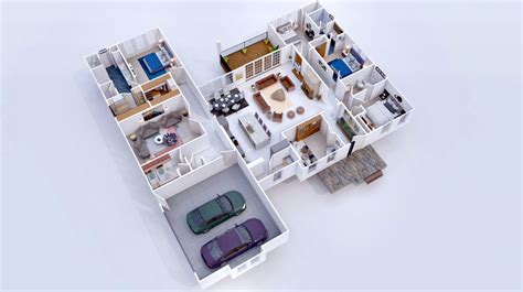 Floor plan, 3d floor plan, interior design on Behance