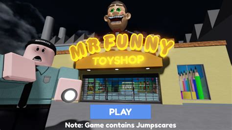 Escape Mr Funny's ToyShop! (SCARY OBBY) | ROBLOX