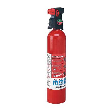 First Alert Multi-Purpose Home Fire Extinguisher with Ergonomic ...