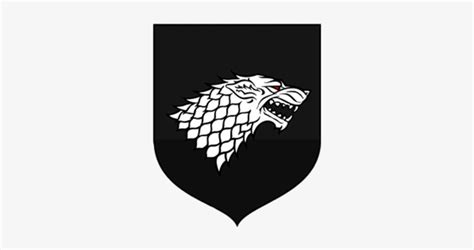 House Stark Jon Sigil - Game Of Thrones Stark Logo - 352x352 PNG Download - PNGkit