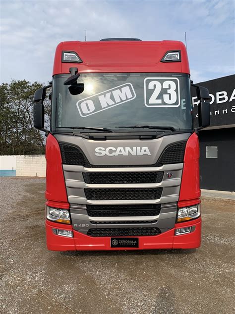 SCANIA R450 6X2 2023 – Zero Bala Caminhões