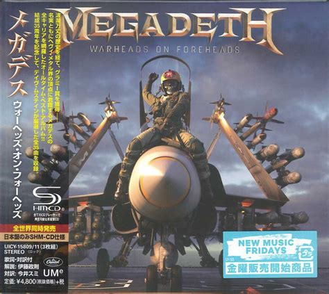 Warheads on foreheads by Megadeth, 2019-03-22, CD x 3, Capitol Records - CDandLP - Ref:2410951364