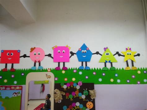 Preschool Shapes Bulletin Board Ideas for Kids