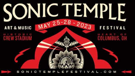 Sonic Temple Art & Music Festival Announces Spectacular Lineup Of Rock Heavyweights For The ...