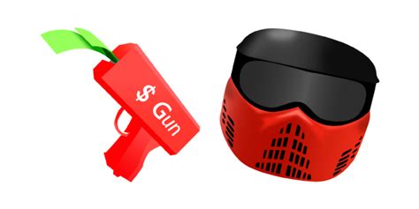 Roblox BIG Paintball Money Gun and Helmet cursor – Custom Cursor