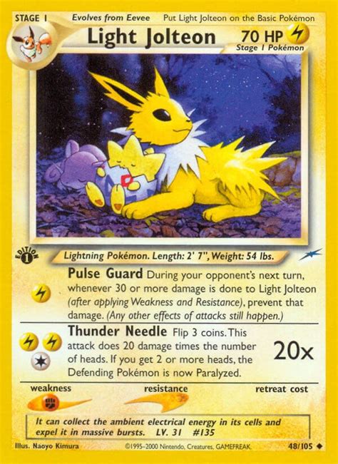 Light Jolteon - Neo Destiny - Pokemon