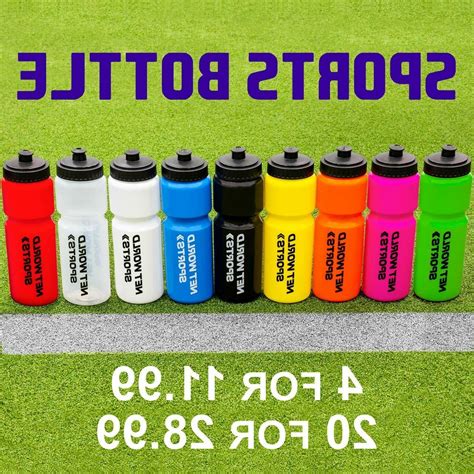 Sports Water Bottles - BPA FREE PLASTIC BOTTLES