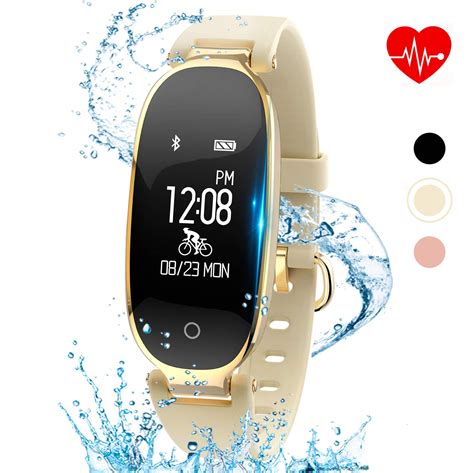 Buy Elegant Waterproof Fitness Tracker for Women Smart Bluetooth Pedometer Watch Band Multi-Mode ...