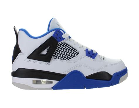 Air Jordan - Kids Air Jordan 4 IV Retro GS Motorsport White Game Royal ...