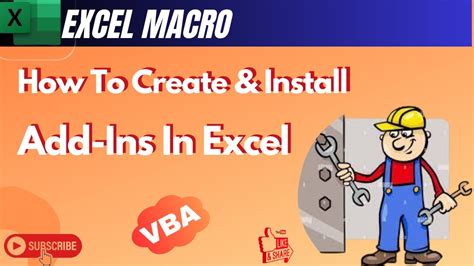 Excel Add-Ins | How To Create And Install Excel Add-Ins | Excel VBA ...