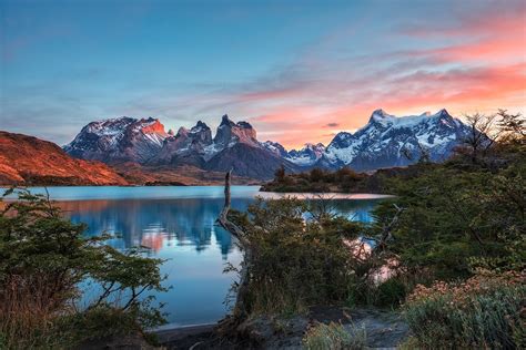 Wallpaper : 2048x1367 px, Chile, lake, landscape, mountains, national park, nature, Patagonia ...