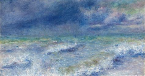 Pierre-Auguste Renoir | Seascape, 1879 | Masterpiece | Tutt'Art@