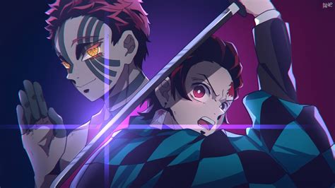 1600x900 Resolution Akaza x Tanjiro Kamado HD Demon Slayer: Kimetsu no ...