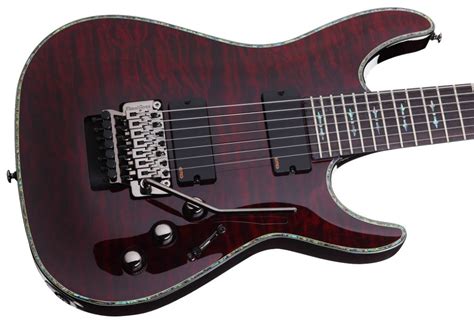 Schecter Hellraiser C-7 FR 7-String Electric Guitar - Black Cherry | Long & McQuade