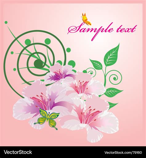 Abstract floral Royalty Free Vector Image - VectorStock