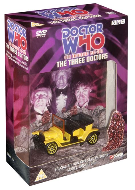 Rewind – The Three Doctors DVD Corgi Set – Merchandise Guide - The Doctor Who Site