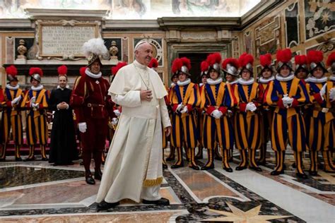 Pope: A Swiss Guard Has Faith, Love, Courage & Patience - The Southern Cross