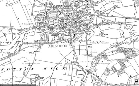 Map Of Abingdon